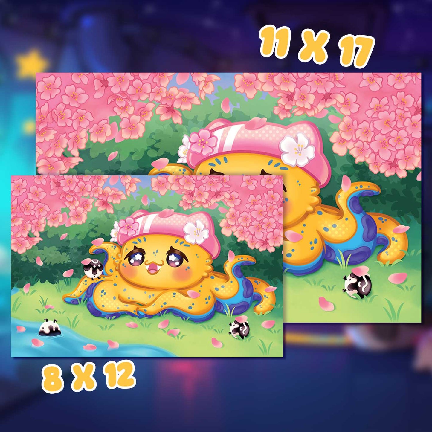 Sakura Ocato & The Yaki's Art Prints (PRE-ORDERS)