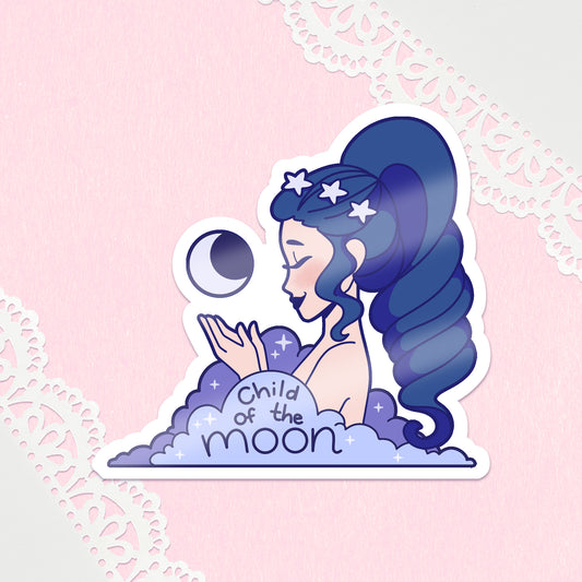 Child of the Moon Glossy Sticker