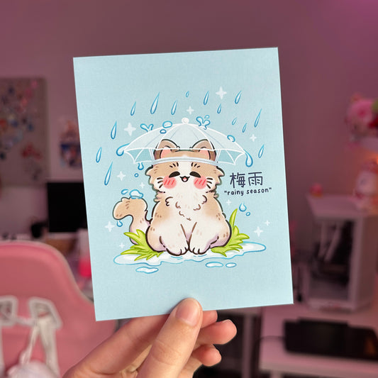 Rainy Season Mini Print