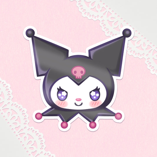 Kuromi Glossy Sticker