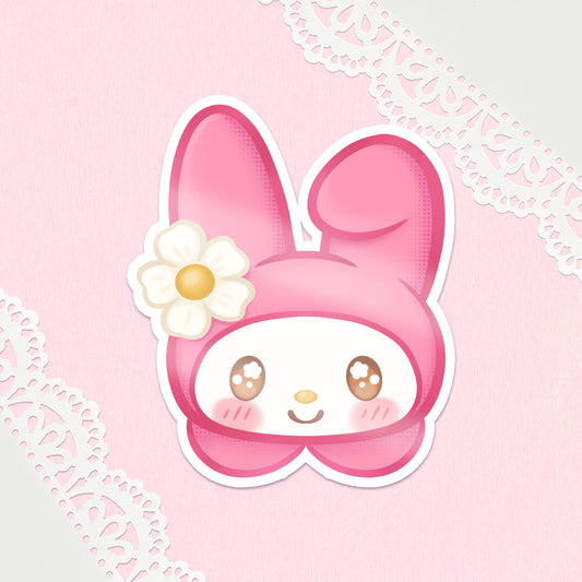 My Melody Glossy Sticker